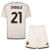 Officiële Voetbalshirt + Korte Broek AS Roma Dybala 21 Uit 2023-24 - Kids